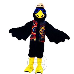Costume de mascotte de perroquet d'aigle indien super mignon d'Halloween pour la personnalisation de support de livraison gratuite de mascotte de personnage de dessin animé de fête