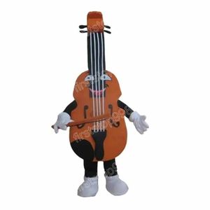 Halloween Violin Mascot Costume Cartoon Anime Thème personnage unisexe adultes taille publicitaire accessoires de Noël
