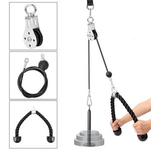 Poignées Fitness DIY Gym Poulie Câble Machine Système De Fixation Goupille De Chargement Levage Bras D'entraînement Biceps Triceps Équipement De Formation 230616