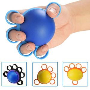 Hand Grips Hand Therapy Grip Strengthener Ball Stretcher Finger Pow Fitness Arm Exercise Muscle Relex Recovery Rehabilitation Equipment 230621