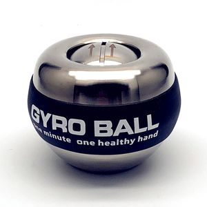 Poignées de main Selfstarting Gyroscope Ball Wrist Power Metal Forear Arm Muscle Exerciser Strengthener Rotor Gym Powerball 230617