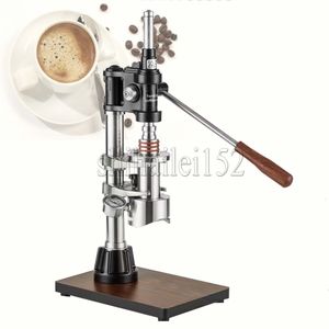 Machine à café pressée à la main, en acier inoxydable 304, avec levier de pression Variable, expresso manuel