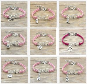 Bracelets réglables à breloques tissés à la main, bracelet enroulé en corde de velours pour femmes et filles, bijoux simples à la mode, DIY