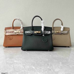 Handbag Shopping Mall Top Platinum Layer Cowhide High-End Bag de 30 pouces Texture de mode Diagonale Cross à la main Cuir authentique