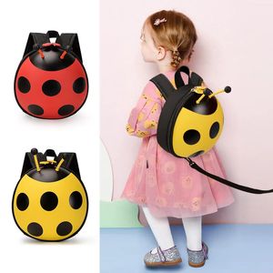 Handbags Ladybug Little Kids School Bag Toddler Backpack Cute Animal Chafer Baby for Kindergarten children 231030