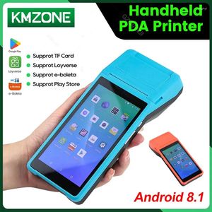 Système portable PDA Android 8.1 e-boleta SII Loyverse, imprimante thermique intégrée de 58mm, Bluetooth, WIFI, NFC, écran tactile de 5.5 pouces