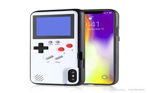 Handheld Retro Console Cases de teléfonos celulares con pantalla de color 36 tipos de portada de videojuegos 3D para iPhone 13 12 11 6s 7 8 Plus2311856