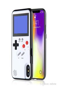 Handheld Retro Console Cestras de teléfonos celulares con pantalla de color 36 tipos de portada de videojuegos 3D para iPhone 13 12 11 6s 7 8 Plus3013299