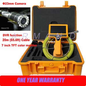 Système de caméra d'inspection de tuyau de vidange étanche tenu dans la main DVR industriel 8GB SD carte Endoscope inspection vidéo 710DN-SCJ