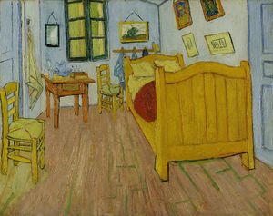 Peintures à l'huile à la main Vincent van Gogh Art mural sur toile chambre à arles, 1888 pour salon cuisine cuisine décoration paysage impressionniste oeuvre