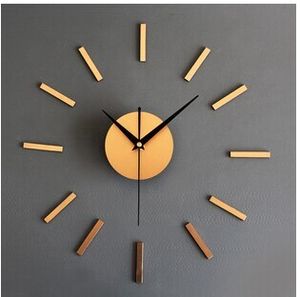 Accrocher haut de gamme métallique horloge à faire soi-même mode combinaison créative d'horloge l'horloge tyrans locaux or horloge à faire soi-même