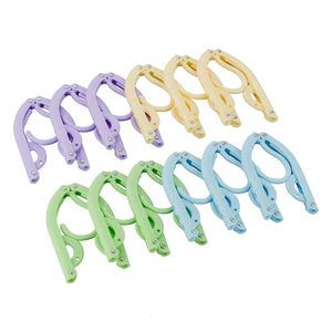 Hangers Racks 12 pièces/ensemble cintre ménage pliable antidérapant cintres étendoir pour voyage en plein air accessoires pour la maison 231007