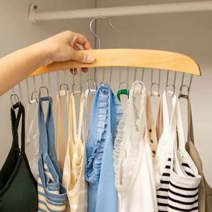 Hangers Racks Multiple Hook Storage Bra For Clothes Case Home Wardrobe Accessories Supplly Scarf Organizer Men Tie Belt 231031