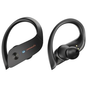 HAPPYAUDIO S3 Écouteurs intra-auriculaires sans fil Bluetooth 5.3 avec appel clair, basses profondes, 56 heures, boîtier de chargement sans fil, IPX6, iOS, Android, PC
