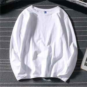 T-shirt à manches longues pour hommes, Design inspiré de Harajuku, vêtements de Golf décontractés, noir et blanc, coupe ample, hauts solides, 240226