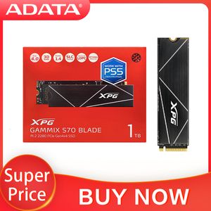 ADATA XPG GAMMIX S70 BLADE M.2 2280 SSD - 1TB/2TB PCIe Gen4x4 Internal Solid State Drive for Laptop & Desktop