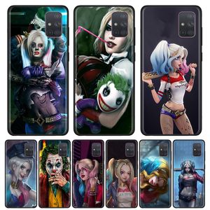 harley quinn joker Case for Samsung Galaxy A71 A51 A41 A31 A21S A11 A01 Phone Silicon Fall Cover shockproof TPU Fundas Shell