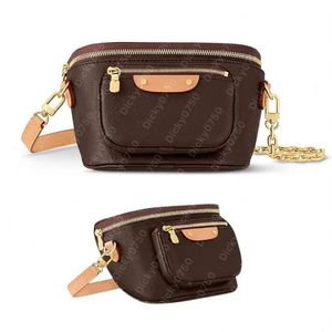 Sac de créateur Bumbag Femmes Fanny Pack Luxe Crossbody Sacs latéraux Chaîne Sac à main Hommes Sacs de taille Sling Tasche Pochette Mini Sac à bandoulière Messenger Dicky Dicky0750 Sac à main