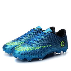 HBP Non-Marque Hommes Turf Football Bottes Chaussures de Football Résistantes cr7 chaussures de football Enfants Pas Cher Futsal Crampons Chaussure de football