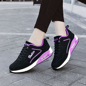 HBP Non-Brand Primavera Tallas Grandes Zapatillas de Deporte con cojín de Aire Zapatos Informales Zapatos para Correr para Estudiantes Zapatos de Viaje para Mujer