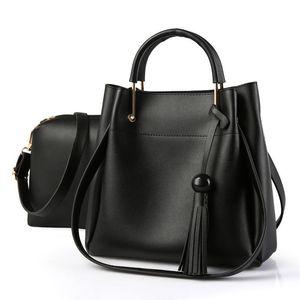 HBP, bolsos de mano para mujer, bolso de moda, bolso de mano de cuero para mujer, bolso de hombro, bolso de mensajero negro 1020