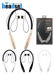 Écouteurs Bluetooth sans fil HBS 900S Écouteurs de casque sans fil HBS900S avec micro pour micro pour iPhone Samsung Smartphones4282935