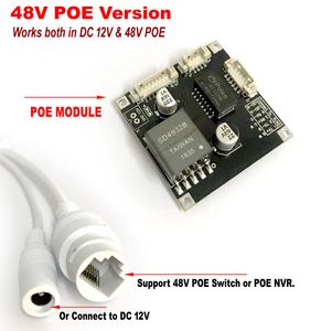 HD 5MP 8MP IP CCTV Camera Network Módulo + 48V Módulo Poe + Seguridad de cable PoE IPC XMEYE + LENTE IRCUT