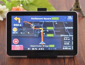 Navegador GPS para coche HD de 7 pulgadas, Bluetooth, llamadas manos, navegador para camión, transmisor AVIN FM, 8GB, 3D Maps269B