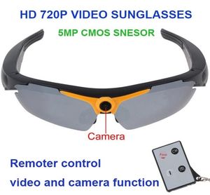 HD 720p 5MP Camera vidéo télécommande 170 degrés Angle Angle Smart Electronics Glass Sunglasses Glasshes6796105