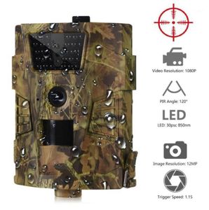 Caméra HD HT001B TRAIL CAME 12MP 1080P 30PCS LED infrarouge 850 nm Hunting IP54 Angle étanche 120 degrés Wild13006969