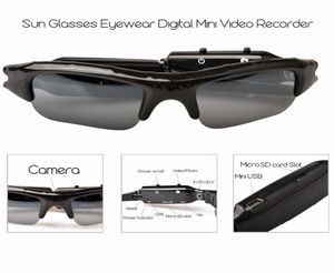 HD Mini lunettes lunettes de soleil caméra Portable o enregistreur vidéo Mini caméra de sport DVR DV caméscope caché vélo Skate Record caméras5018767