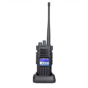 Freeshipping HD1 Talkie-walkie numérique double bande DMR Radio DCDM TDMA UHF VHF Station de radio émetteur-récepteur avec câble de programme Oudkf