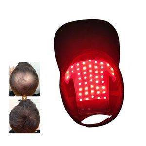 Masajeador de cabeza Terapia de luz roja Gorro de crecimiento del cabello LED Infrarrojo Anti pérdida Relajarse Ansiedad Alivio del estrés Masaje del cuero cabelludo Dispositivo de rejuvenecimiento 230303