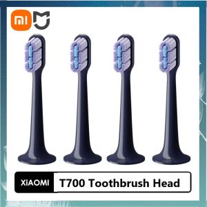 Head Original Xiaomi Sonic brosse à dents électrique tête costume pour T700 poils denses 4mm ultra-mince tête de brosse DuPont Nylon poils souples