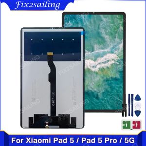 Casque / casque Affichage LCD d'origine pour Xiaomi MI Pad 5 / Pad 5 Pro / 5G LCD TOCT Screen Numéliseur Assemblage Panneau en verre Panneaux de remplacement