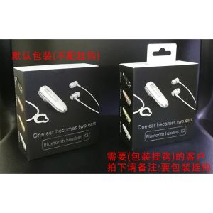 Auriculares 202254656555 jhkjashdkjhkj Larga modo de reposo K2 estéreo inalámbrico de doble oreja Bluetooth auriculares cuello colgante oreja de doble uso