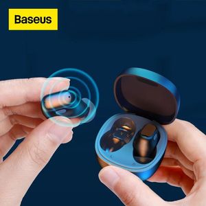 Écouteur BaseUS WM01 TWS Écoute Bluetooth Stéréo Wireless 5.0 Bluetooth Headphones Touch Contrôle Contrôle Annulation du jeu de jeu