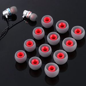 Écouteurs Écouteurs 13 paires d'embouts de remplacement écouteurs filaires écouteurs en silicone capuchons couverture accessoires pour écouteurs bouchons d'oreilles anti-bruit S M L bouchon d'oreille 231212