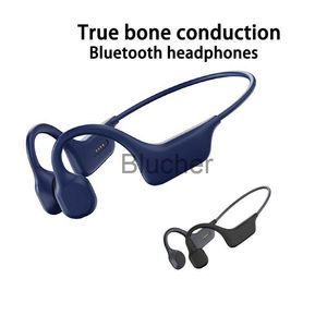 Casque Écouteurs Conduction osseuse Casque étanche IPX7 Bluetooth 50 Écouteurs de sport sans fil 32GBMP3 Lecteur de musique Casque pour la course x0718