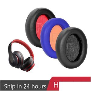 Écouteurs écouteurs écouteurs écouteurs coussinets d'oreille pour Anker -Soundcore Life Q10 / BT remplacement mousse cache-oreilles coussin ajustement parfait Dhj9A