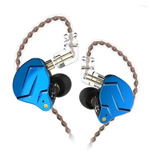 Casque écouteurs ZSN Pro suspendus dans l'oreille moniteur technologie métallique Hifi basse écouteurs Sport suppression de bruit casque Gamer CCA
