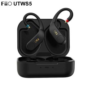 Auriculares FiiO UTWS5 True Wireless Bluetooth Amplifier 96kHz/24bit Hires inalámbrico QCC5141 AK4332 D/A Chip MMCX con estuche de carga
