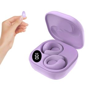 Écouteurs Petit Clip Sur Oreille Ouverte Casque Sans Fil Bluetooth Conduction Osseuse Casque avec Micro Écouteurs Casque Téléphones Écouteurs