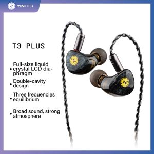 Écouteurs Tinhifi T3 plus hifi écouteurs inférieurs avec diaphragme LCP: immergez-vous dans un confort de clarté sonore inégalé avec ces meilleurs