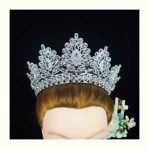 Tocados Llegada 2023 Lujo Diamante Novia Corona Plata Oro Royal Coroncina Sposa Joyería nupcial única para el cabello