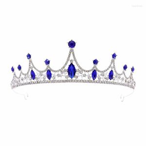 Tocados corona nupcial Tiara mujer decimoctava princesa cumpleaños cumpleaños velo de boda simple accesorios para el cabello
