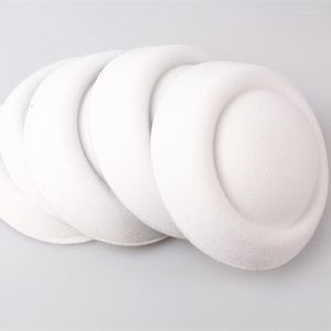 Copricapo bianco o 20 colori 16CM Cappello Fascinator Accessori per capelli modisteria fai da te Basi portapillole Mini Top per occasione MYQH020