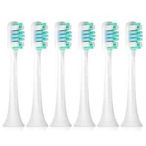 Têtes 6pcs brosse à dents têtes pour p h sonicare diamondclean, flexcare, gum Health, plaque de plaque, Easyclean, sain