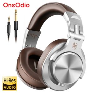 Headsets Oneodio A71 Wired Headphones For Computer Phone With Mic Over Ear Stereo Hi-Res Headset Studio Headphone For Recording Monitor 230314