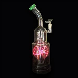 Bangs en verre capiteux Narguilé / 13,5 pouces narguilé en verre plasma Dab Rig Bong Pipe à eau